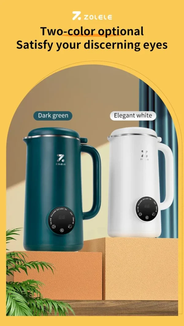 ⁦خلاط العصير وغلاية كهربائية ZOLELE MB601⁩ - الصورة ⁦2⁩
