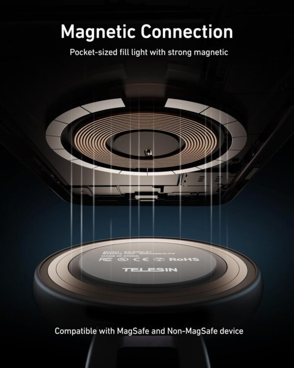 Magnetic Selfie Light, Phone Light Compatible with iPhone Magsafe - Image 5