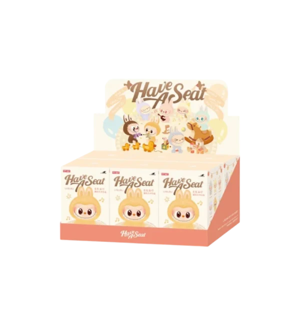 مجموعة دمى لابوبو  Pop Mart Labubu – Have a Seat