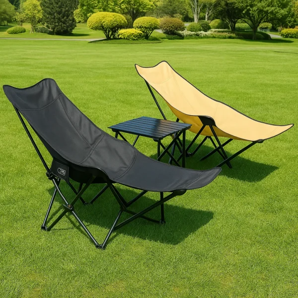 Portable Folding Chair, Relaxing for Camping, Beach - Image 2